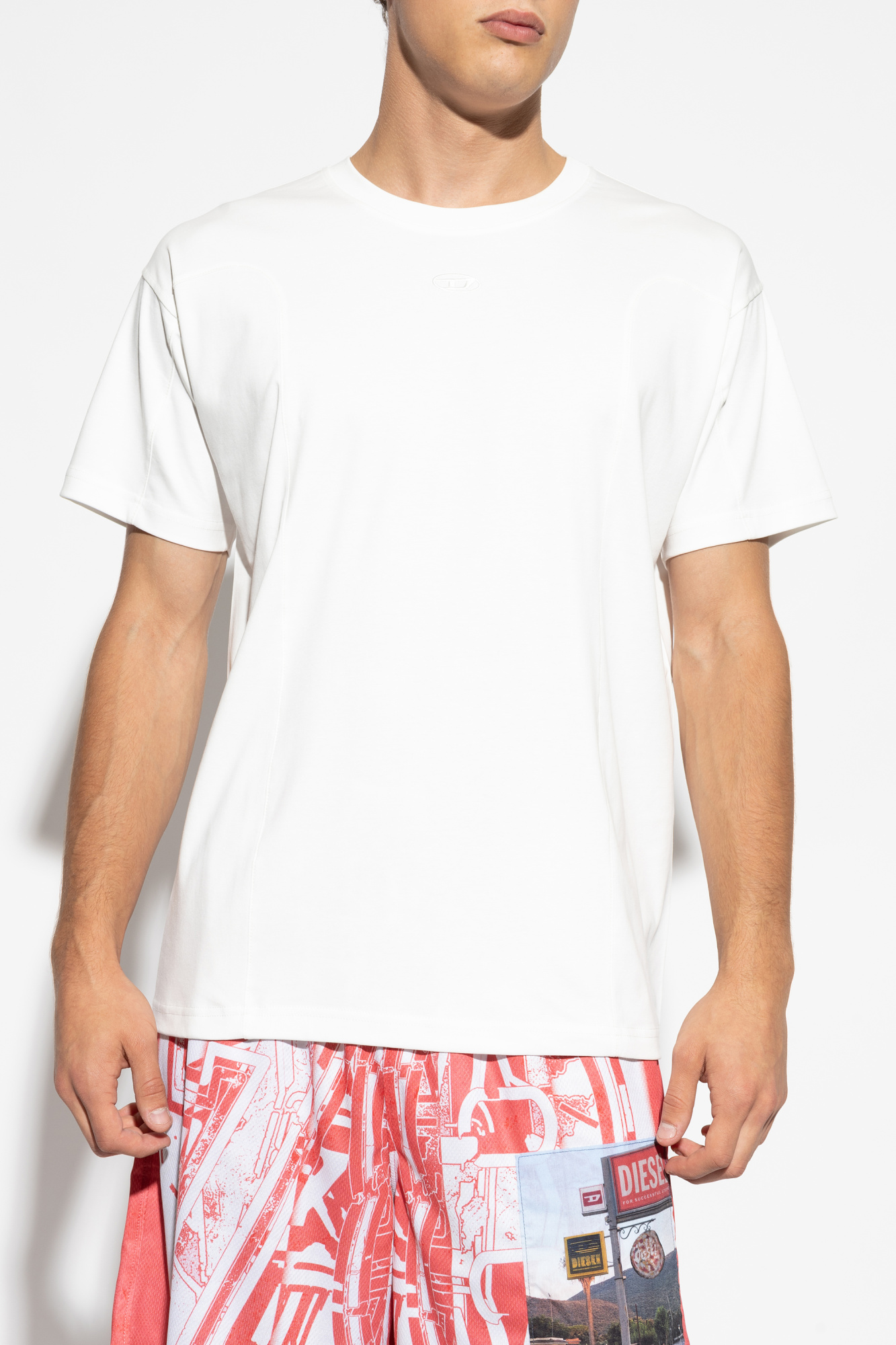 Tシャツ・カットソー DIESEL T-NORM-INT T-SHIRT IN COTTON Diesel T-shirt `T-NORM-INT` | Men's Clothing | Vitkac